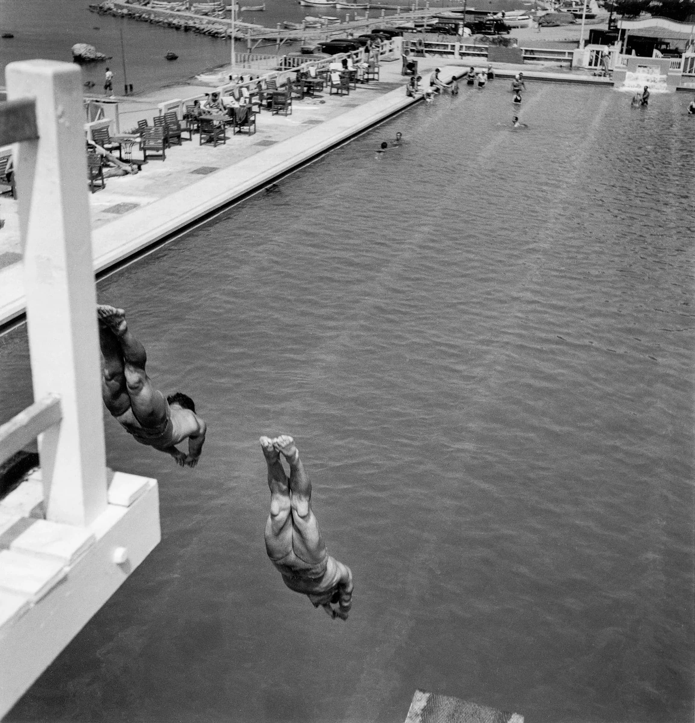 1520 BA 20 Double plongeon au Palm Beach, Cannes, 1938
