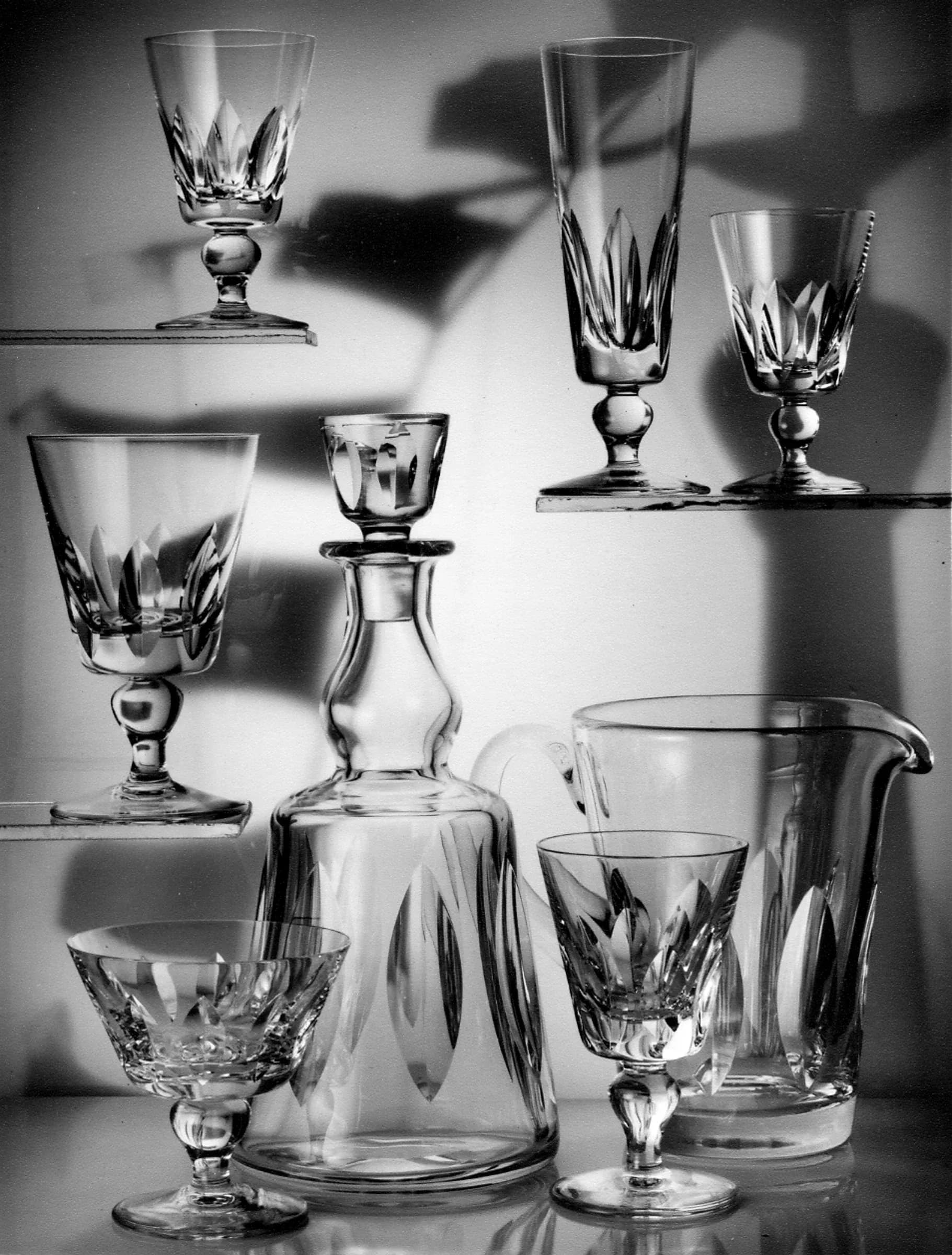verres carafes